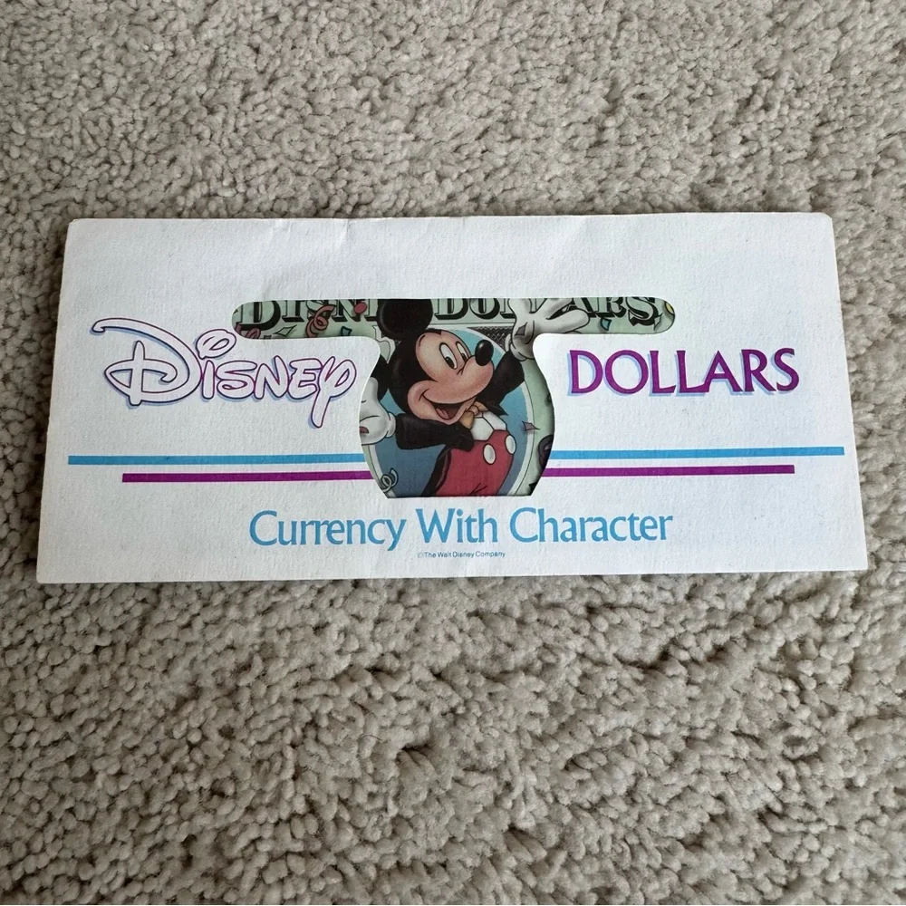 Disney 2000 $1 Dollar with Mickey Mouse - Picture 7 of 7